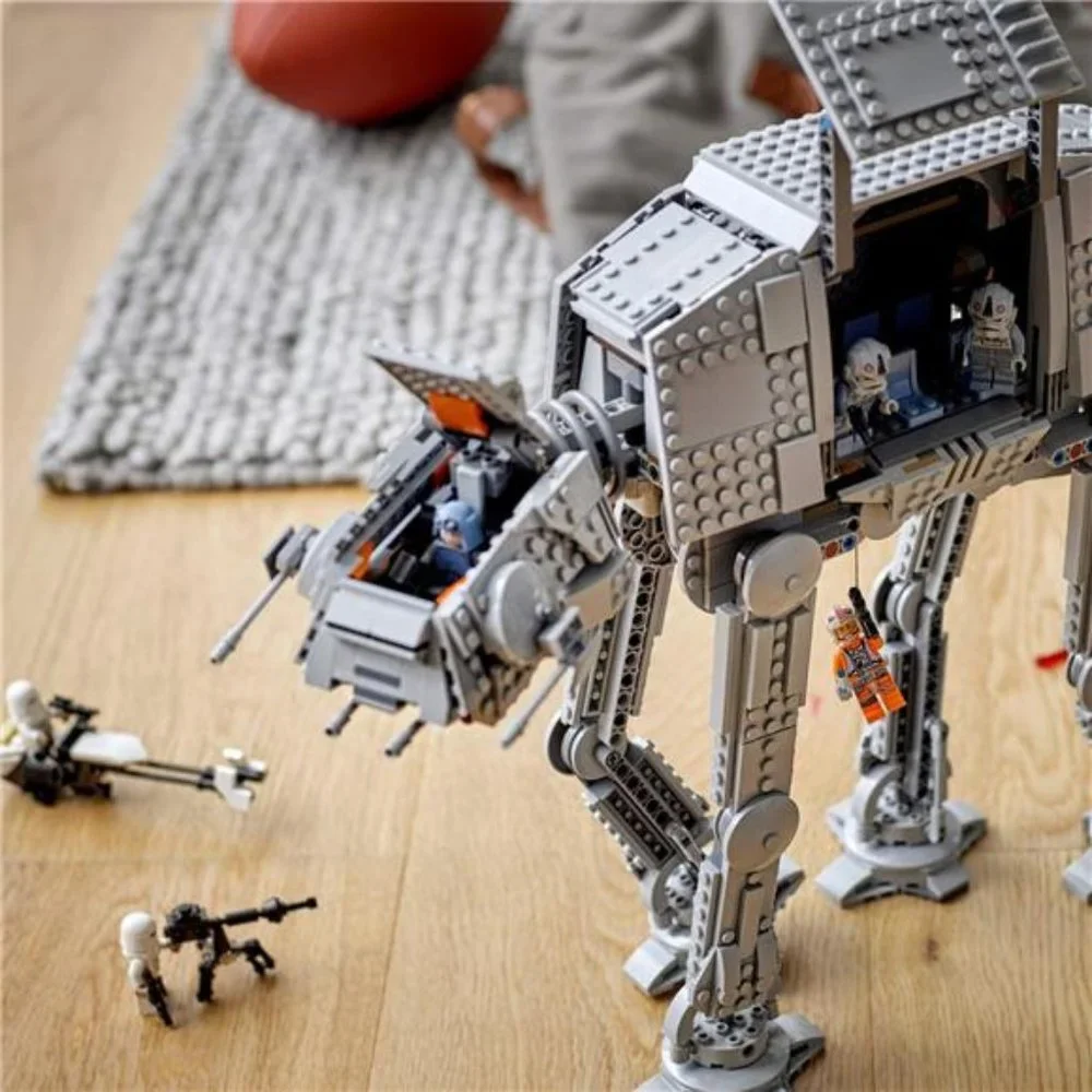 Star Wars at-at Walker Building Toy,40th Anniversary Collectible Figure Set